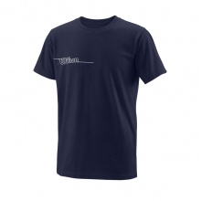 Wilson Tennis-Tshirt Team II Tech Crew navyblau Jungen